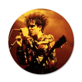 O-Neck Banshees Face Punk The Cure Icons Pins Διακοσμητικό σήμα Καρφίτσες Μεταλλικές κονκάρδες για ρούχα Διακόσμηση σακιδίου πλάτης