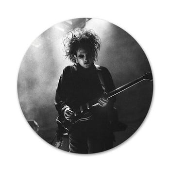 O-Neck Banshees Face Punk The Cure Icons Pins Διακοσμητικό σήμα Καρφίτσες Μεταλλικές κονκάρδες για ρούχα Διακόσμηση σακιδίου πλάτης