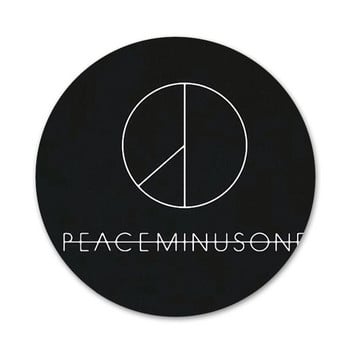 G dragon peaceminusone Icons Pins Διακοσμητικό σήμα Καρφίτσες Μεταλλικές κονκάρδες για ρούχα Διακόσμηση σακιδίου πλάτης 58mm