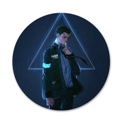 58 mm Detroitas Tapk žmogumi RK800 Piktogramos Smeigtukai Ženkliuko apdaila Sagės Metaliniai ženkleliai drabužiams Kuprinės puošyba