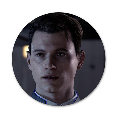 58 mm Detroitas Tapk žmogumi RK800 Piktogramos Smeigtukai Ženkliuko apdaila Sagės Metaliniai ženkleliai drabužiams Kuprinės puošyba