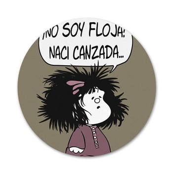 Mafalda Anime Badge καρφίτσα Αξεσουάρ καρφίτσας για ρούχα Δώρο Διακόσμηση σακιδίου πλάτης