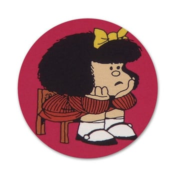 Mafalda Anime Badge καρφίτσα Αξεσουάρ καρφίτσας για ρούχα Δώρο Διακόσμηση σακιδίου πλάτης