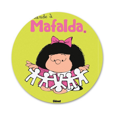 Mafalda Anime značka broš igla dodaci za odjeću ruksak ukras dar