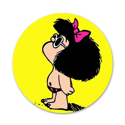 Mafalda Anime značka broš igla dodaci za odjeću ruksak ukras dar