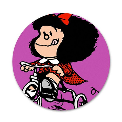 Mafalda Anime značka broš igla dodaci za odjeću ruksak ukras dar