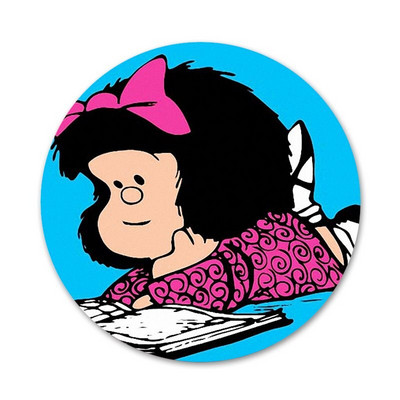 Mafalda Anime značka broš igla dodaci za odjeću ruksak ukras dar