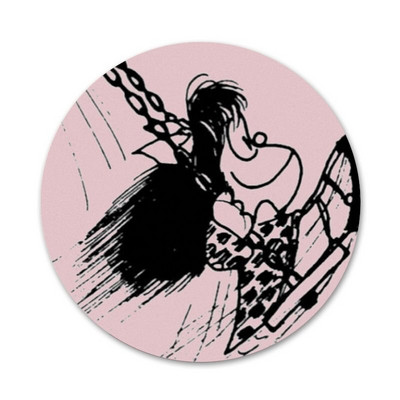 Mafalda Anime značka broš igla dodaci za odjeću ruksak ukras dar