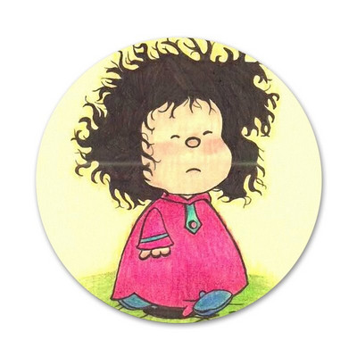 Mafalda Anime značka broš igla dodaci za odjeću ruksak ukras dar