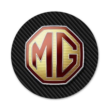 cool MG car logo Εικονίδια Καρφίτσες Διακοσμητικό σήμα Καρφίτσες Μεταλλικές κονκάρδες για ρούχα Διακόσμηση σακιδίου πλάτης 58mm