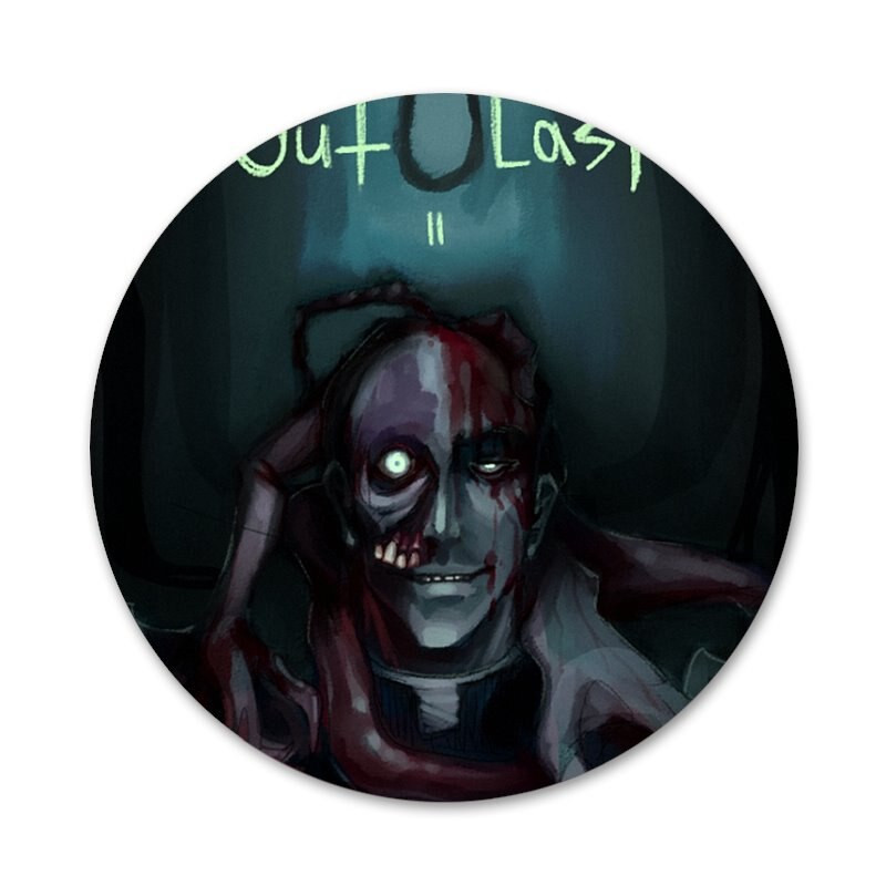 Horor igra Outlast 2 Značka Broš Igla Dodaci za odjeću Ruksak Dekoracija poklon