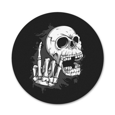 Rock roll lubanja Ikone Igle Dekoracija znački Broševi Metalne značke za odjeću Dekoracija ruksaka 58 mm