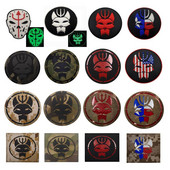 Patch-uri TEAM TRIDENT 8CM Corpul Marin american al USMC Navy Seals 6Insigna de plasture tactică Operațiunea Forțelor Speciale Devgru AIRSOFT