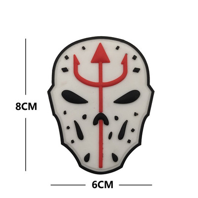 Patch-uri TEAM TRIDENT 8CM Corpul Marin american al USMC Navy Seals 6Insigna de plasture tactică Operațiunea Forțelor Speciale Devgru AIRSOFT