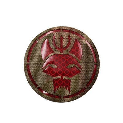 Patch-uri TEAM TRIDENT 8CM Corpul Marin american al USMC Navy Seals 6Insigna de plasture tactică Operațiunea Forțelor Speciale Devgru AIRSOFT