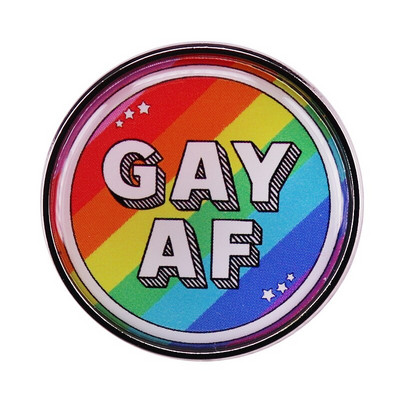 C2113 LGBT uhkuse lipp emailnõel Vikerkaar pross Ehted She They She Asesõna rinnanõelad