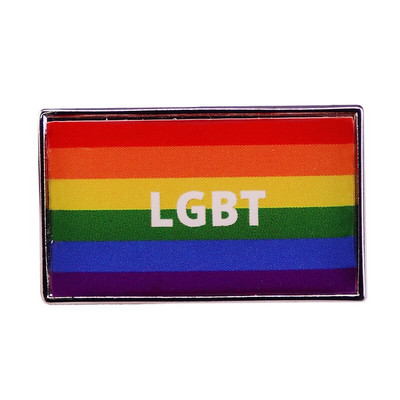 C2113 LGBT uhkuse lipp emailnõel Vikerkaar pross Ehted She They She Asesõna rinnanõelad