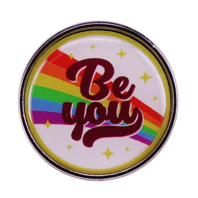 C2113 LGBT uhkuse lipp emailnõel Vikerkaar pross Ehted She They She Asesõna rinnanõelad