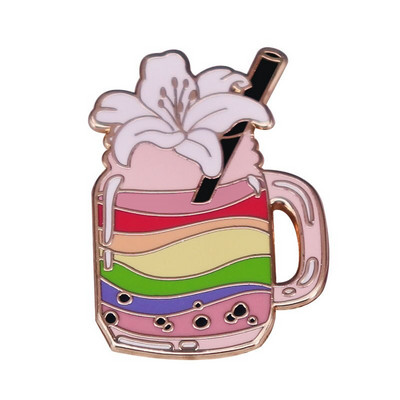 C2113 LGBT uhkuse lipp emailnõel Vikerkaar pross Ehted She They She Asesõna rinnanõelad