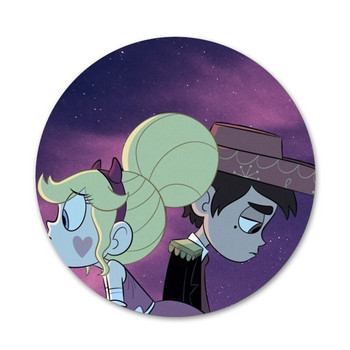 58mm Star vs les Forces Badge καρφίτσα καρφίτσα αξεσουάρ για ρούχα Δώρο διακόσμηση σακιδίου πλάτης