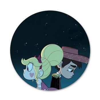 58mm Star vs les Forces Badge καρφίτσα καρφίτσα αξεσουάρ για ρούχα Δώρο διακόσμηση σακιδίου πλάτης