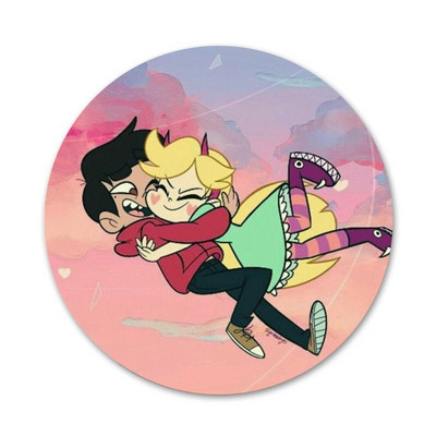 58mm Star vs les Forces Badge καρφίτσα καρφίτσα αξεσουάρ για ρούχα Δώρο διακόσμηση σακιδίου πλάτης