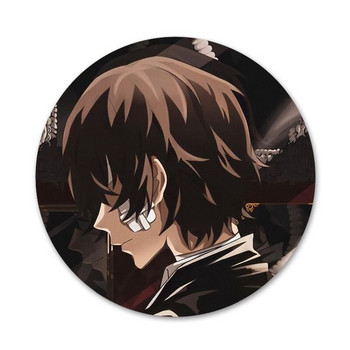 58 мм аниме Bungou бездомни кучета Dazai Osamu значка брошка игла аксесоари за дрехи раница декорация подарък