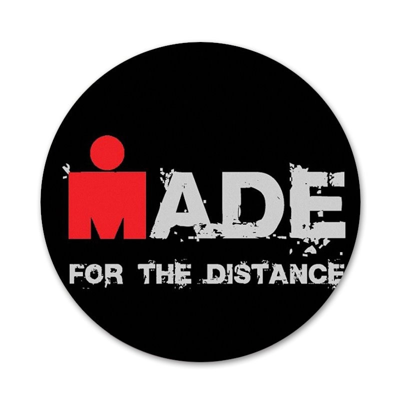 Ironmani triatloni armastusmärk prossnõel Aksessuaarid riiete jaoks Seljakoti kaunistus kingitus