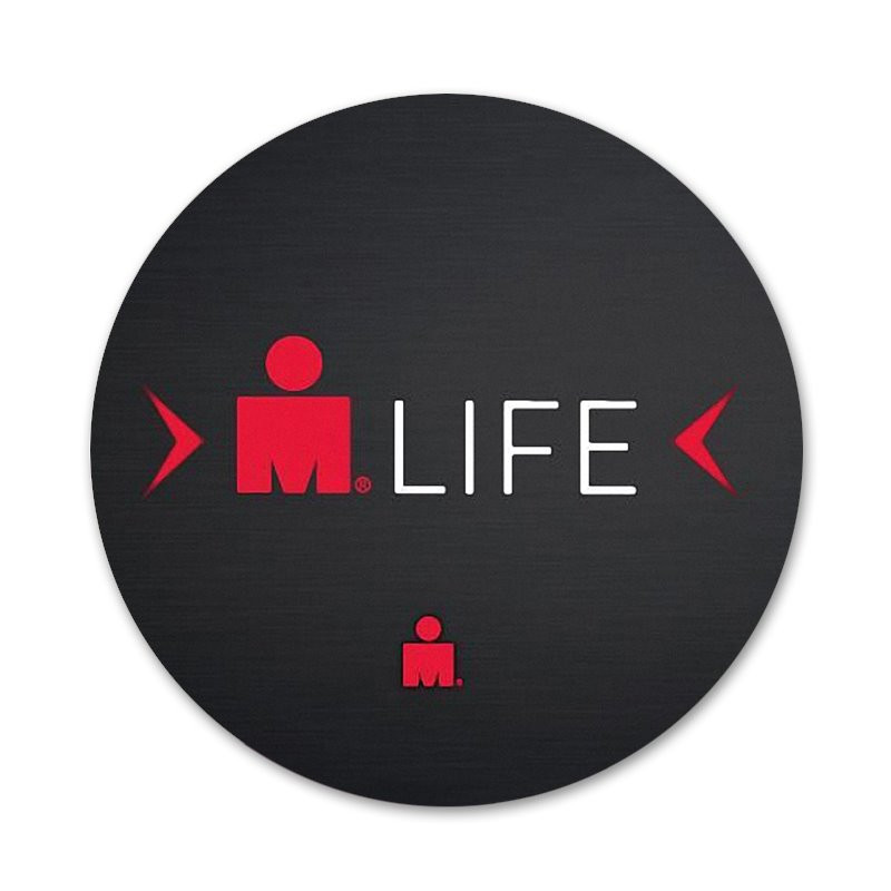 Ironmani triatloni armastusmärk prossnõel Aksessuaarid riiete jaoks Seljakoti kaunistus kingitus