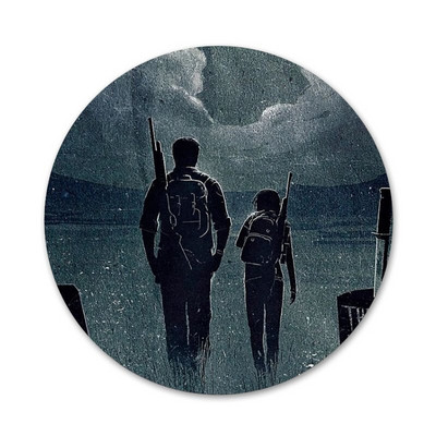 The Last Of Us ikoonid Pins Märgikaunistus Prossid Metallist rinnamärgid seljakoti kaunistamiseks 58mm