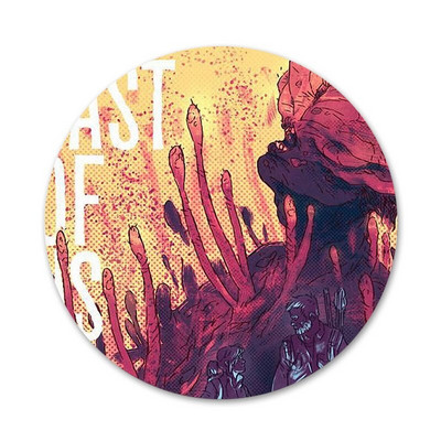 The Last Of Us ikoonid Pins Märgikaunistus Prossid Metallist rinnamärgid seljakoti kaunistamiseks 58mm