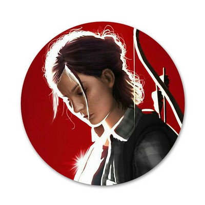 The Last Of Us ikoonid Pins Märgikaunistus Prossid Metallist rinnamärgid seljakoti kaunistamiseks 58mm