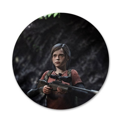 The Last Of Us ikoonid Pins Märgikaunistus Prossid Metallist rinnamärgid seljakoti kaunistamiseks 58mm