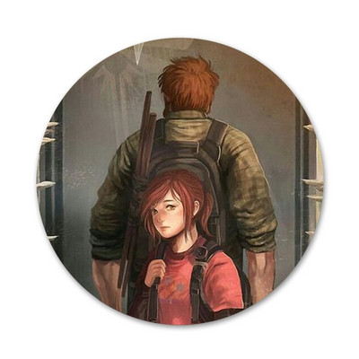 The Last Of Us ikoonid Pins Märgikaunistus Prossid Metallist rinnamärgid seljakoti kaunistamiseks 58mm