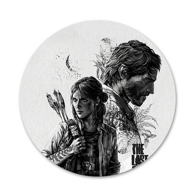 The Last Of Us ikoonid Pins Märgikaunistus Prossid Metallist rinnamärgid seljakoti kaunistamiseks 58mm