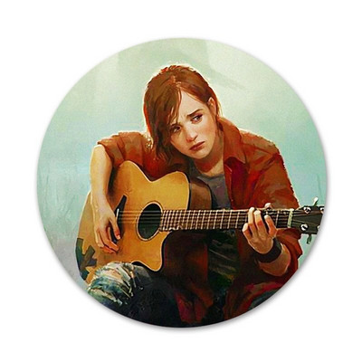 The Last Of Us ikoonid Pins Märgikaunistus Prossid Metallist rinnamärgid seljakoti kaunistamiseks 58mm