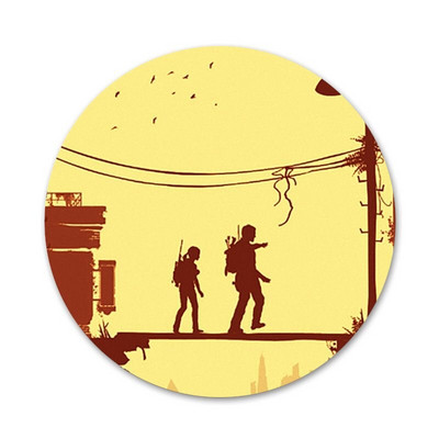 The Last Of Us ikoonid Pins Märgikaunistus Prossid Metallist rinnamärgid seljakoti kaunistamiseks 58mm