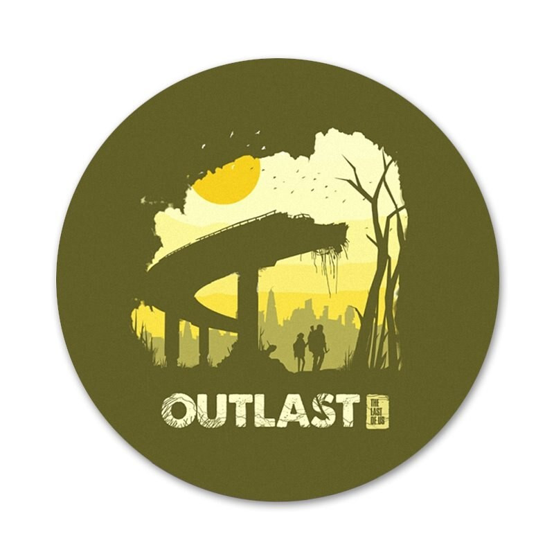 The Last Of Us Icons Pins Διακοσμητικό σήμα Καρφίτσες Μεταλλικές κονκάρδες για διακόσμηση σακιδίου πλάτης 58mm