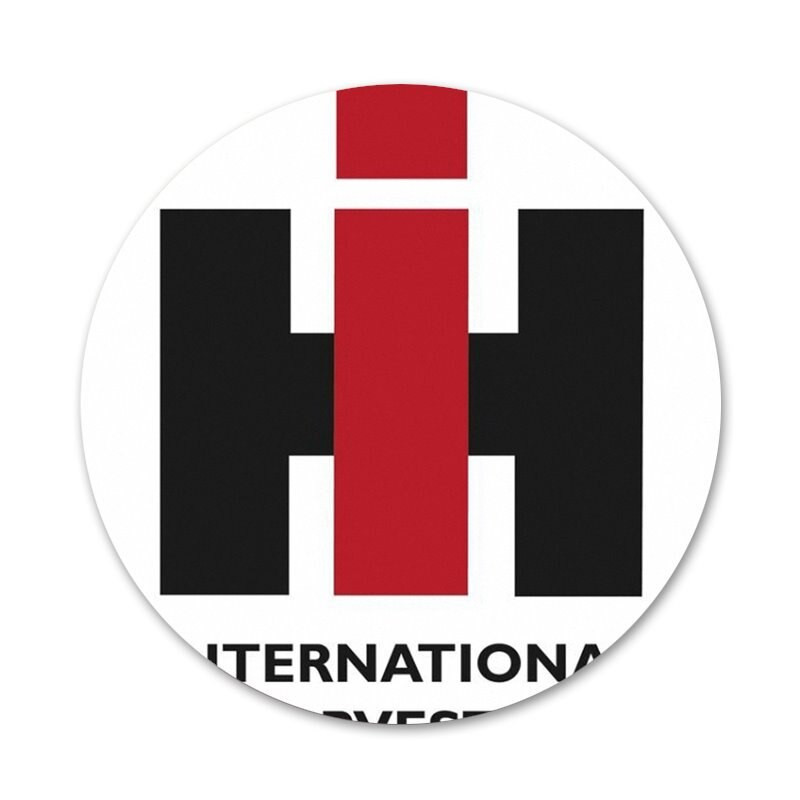 58mm CASE IH Tractor logo Εικονίδια Καρφίτσες Διακοσμητικό σήμα Καρφίτσες Μεταλλικές κονκάρδες για ρούχα Διακόσμηση σακιδίου πλάτης