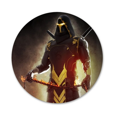 Mortal Kombat Badge pross Pin Aksessuaarid riided Seljakoti kaunistus kingitus
