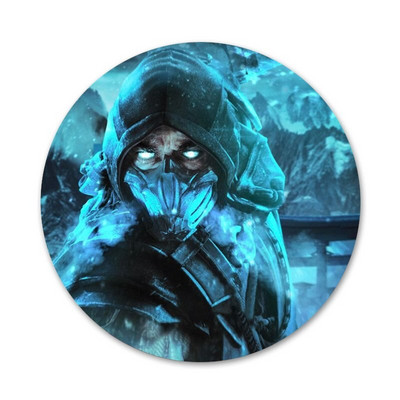 Mortal Kombat Badge pross Pin Aksessuaarid riided Seljakoti kaunistus kingitus