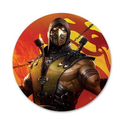 Mortal Kombat Badge pross Pin Aksessuaarid riided Seljakoti kaunistus kingitus