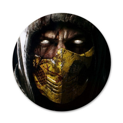 Mortal Kombat Badge pross Pin Aksessuaarid riided Seljakoti kaunistus kingitus