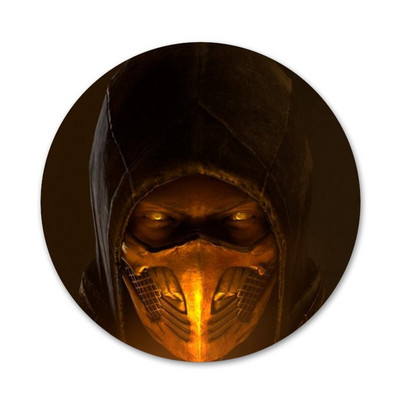 Mortal Kombat Badge pross Pin Aksessuaarid riided Seljakoti kaunistus kingitus