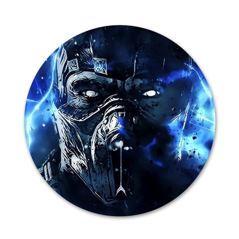 Mortal Kombat Badge pross Pin Aksessuaarid riided Seljakoti kaunistus kingitus