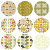 Mitme varrega Orla Kiely Folio Ikoonid Nõelad Märgikaunistus Prossid Metallist rinnamärgid Riiete jaoks Seljakoti kaunistus 58mm