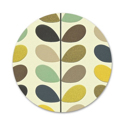 Mitme varrega Orla Kiely Folio Ikoonid Nõelad Märgikaunistus Prossid Metallist rinnamärgid Riiete jaoks Seljakoti kaunistus 58mm