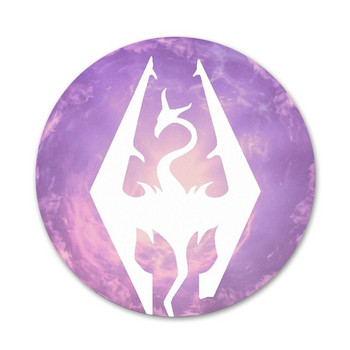 Skyrim Logo Badge Καρφίτσα Αξεσουάρ καρφίτσας για Ρούχα Δώρο Δώρο Σακίδιο πλάτης