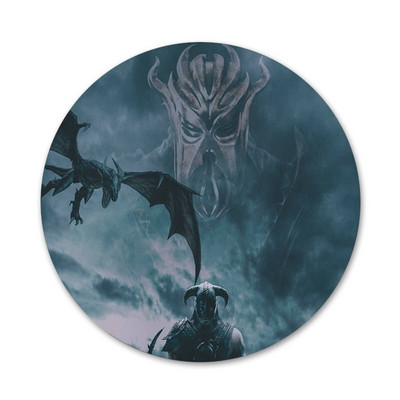 Skyrim logo značka broš igla dodaci za odjeću ruksak ukras dar