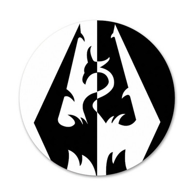 Skyrim logo značka broš igla dodaci za odjeću ruksak ukras dar